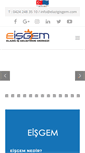 Mobile Screenshot of elazigisgem.com